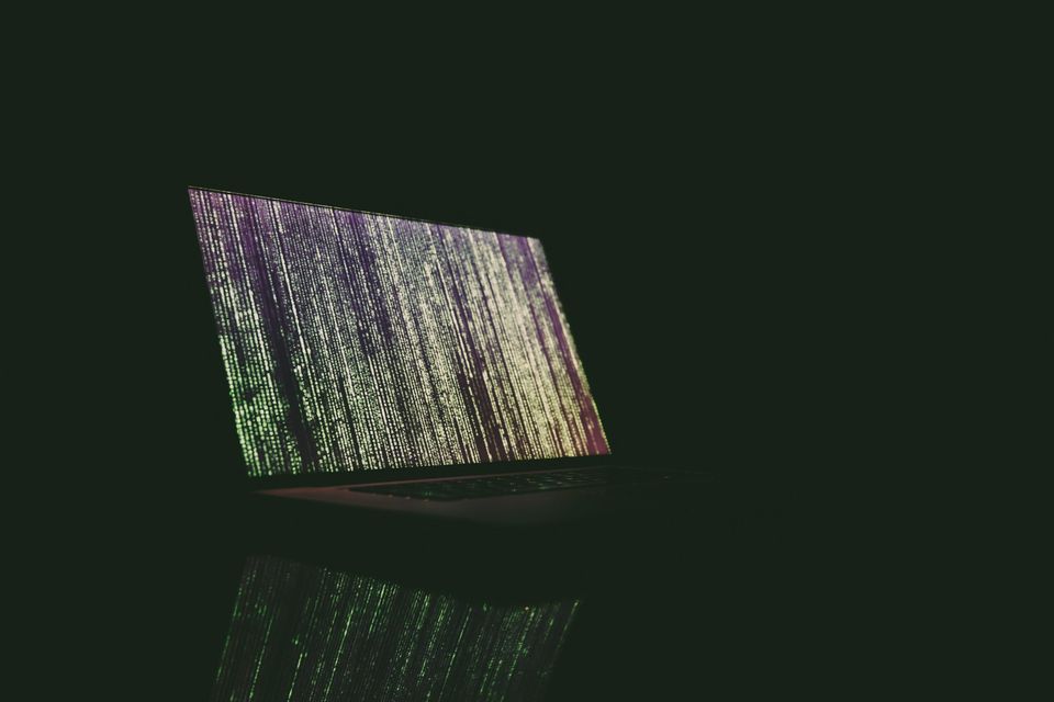 Pc with screensaver