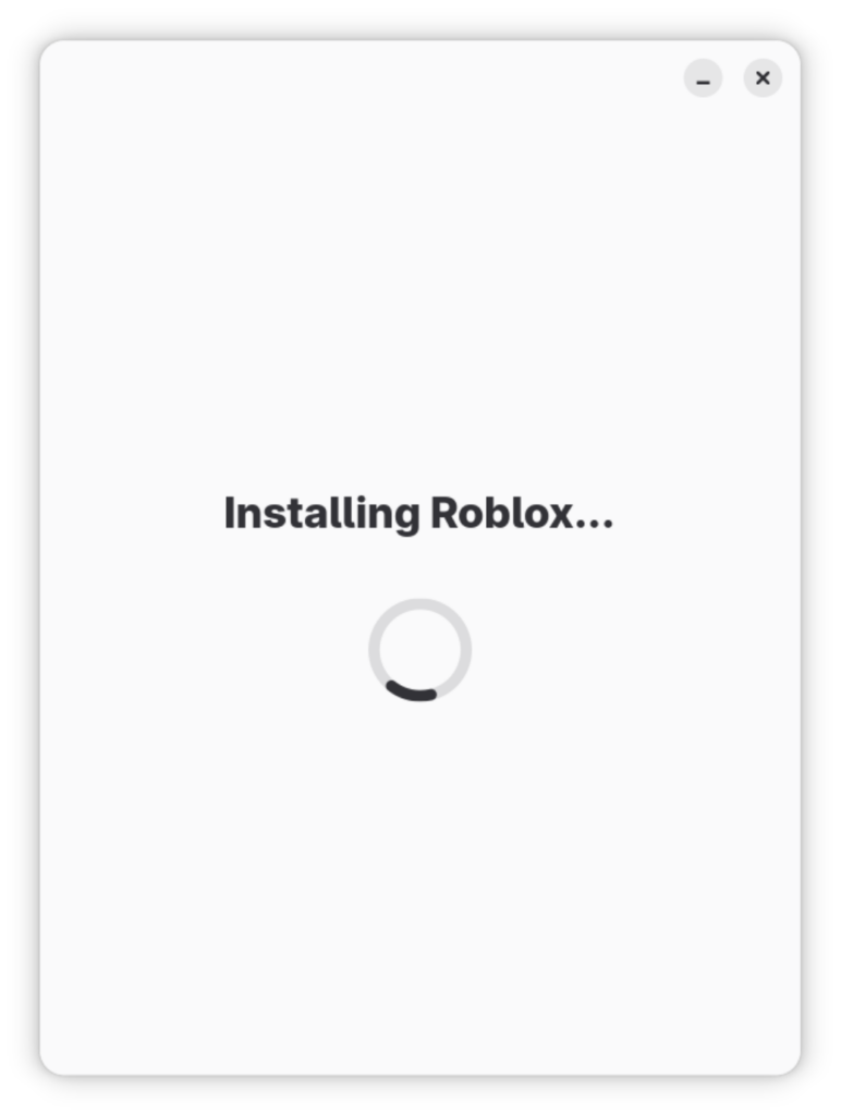 Installing Roblox in Sober